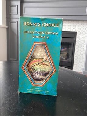 Beam's Choice Collector's Edition Volume X - Teal Decorative Decanter